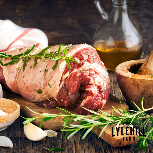 Lylehill Farm - Farm Fresh Boned & Rolled Half Leg of Lamb