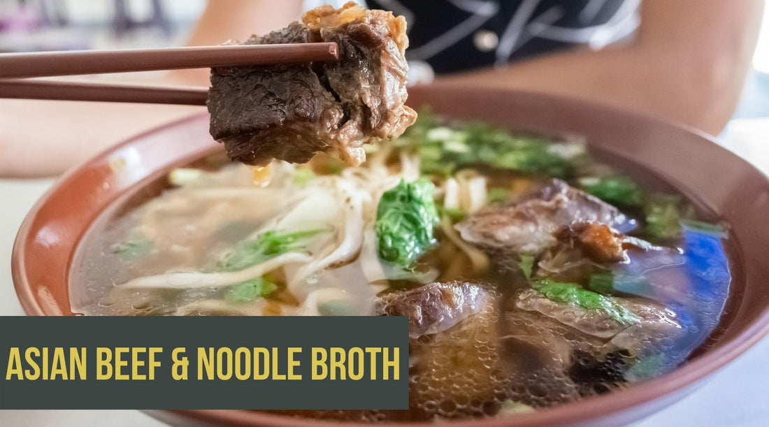 Asian Beef and Noodle Broth