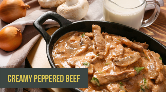 Creamy Peppered Beef